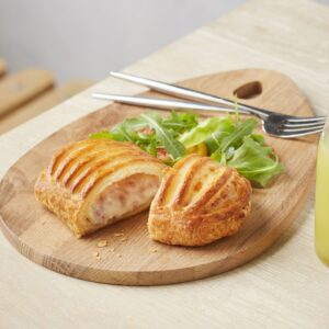 Hojaldre con Jamón y Queso 100g