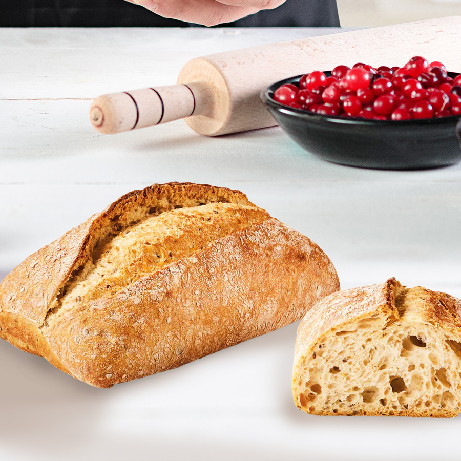 Cranberry Walnut Small Loaf 10"